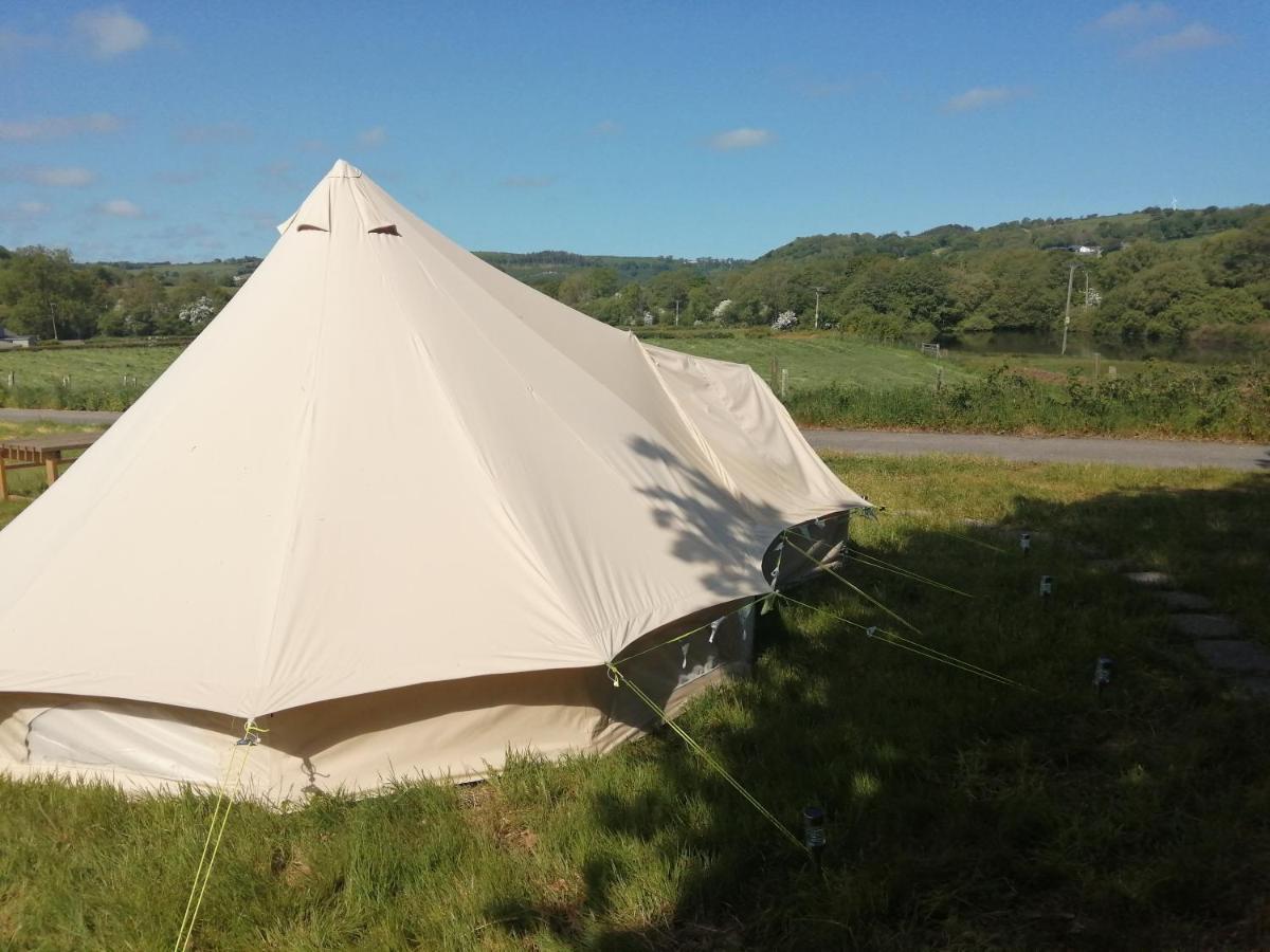 Ciliau-Aeron Coed Y Brenin Retreat - Bell Tent Glamping Near Aberaeron מראה חיצוני תמונה