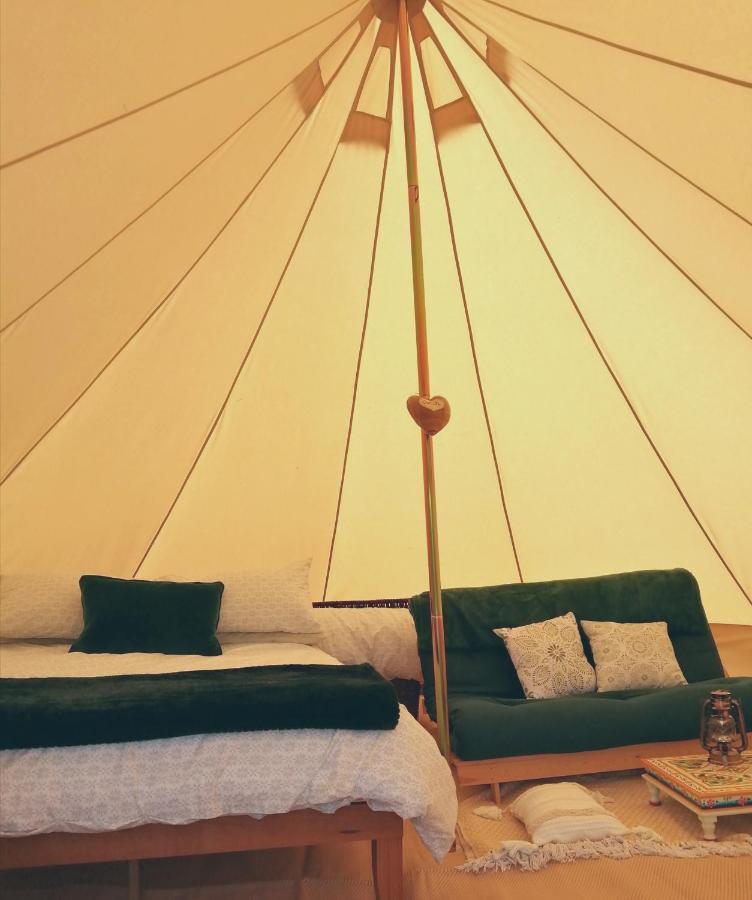 Ciliau-Aeron Coed Y Brenin Retreat - Bell Tent Glamping Near Aberaeron מראה חיצוני תמונה
