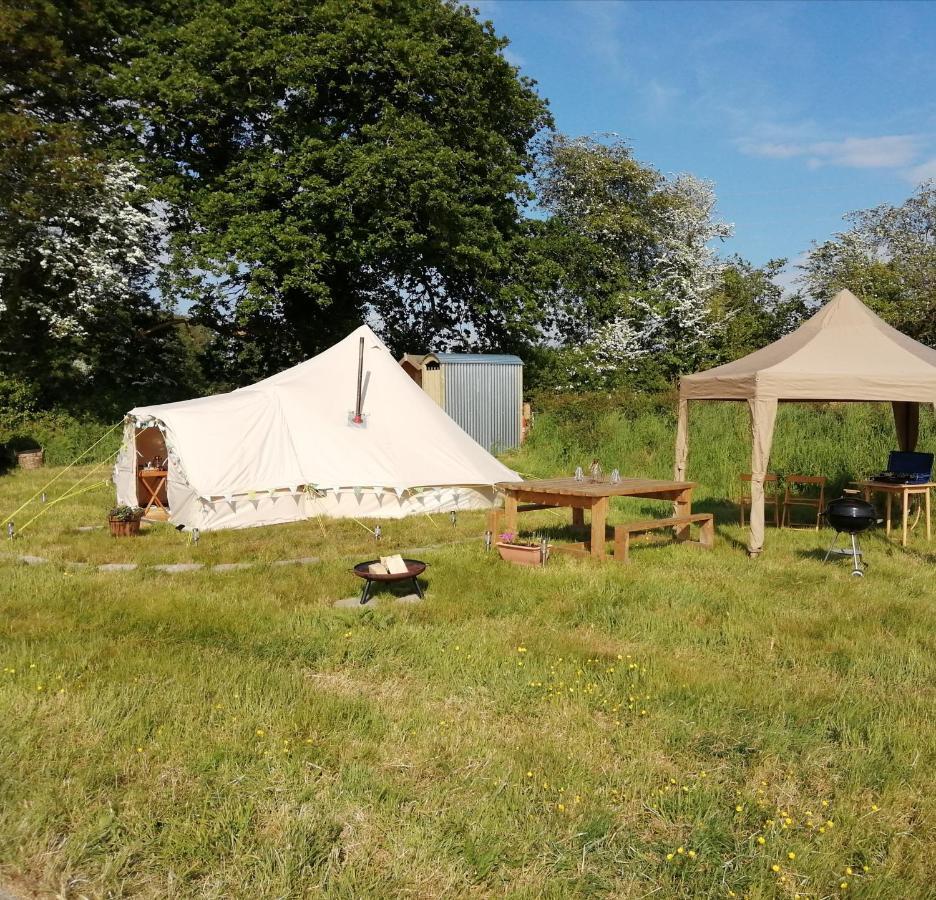 Ciliau-Aeron Coed Y Brenin Retreat - Bell Tent Glamping Near Aberaeron מראה חיצוני תמונה