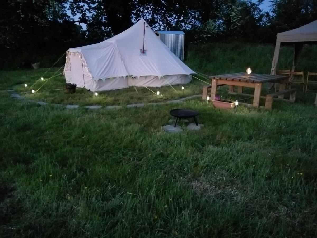 Ciliau-Aeron Coed Y Brenin Retreat - Bell Tent Glamping Near Aberaeron מראה חיצוני תמונה